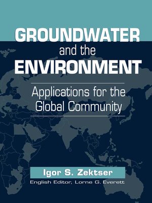 cover image of Groundwater and the Environment